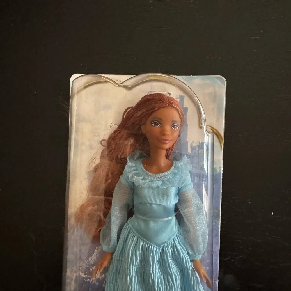 New Disney Little Mermaid Ariel Doll in Blue Dress